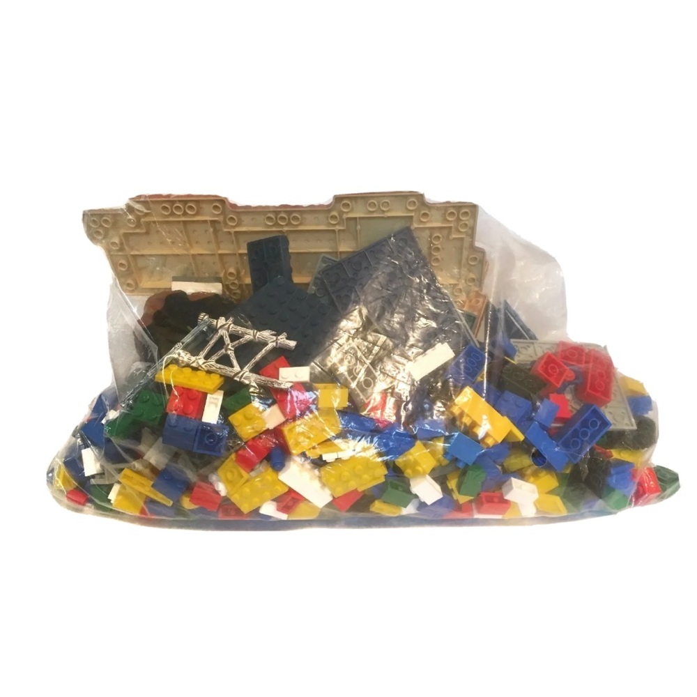 Lego Mega Blocks 480 Miscellaneous Pieces Bases Building Learning Toy Engineer
